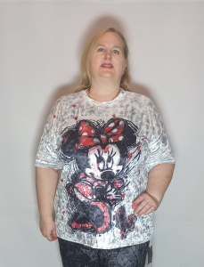 Туника велюр "Мини Маус"