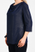 блузка 1910012/2 темно-синий Блузка 1910012/2 темно-синий (Олси, Москва) — размеры 66, 68, 70