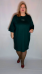 Платье-туника "Мили" ( изумруд) (Киргизия, разные фабрики) — размеры 60, 64