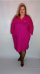 Платье-туника "Фуксия" (Киргизия, разные фабрики) — размеры 58, 60, 62