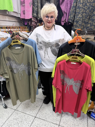 Туника "А670" (Китай, разные фабрики) — размеры 10 xl