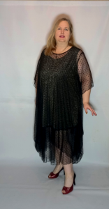 Платье-двойка "Олимпия", горох